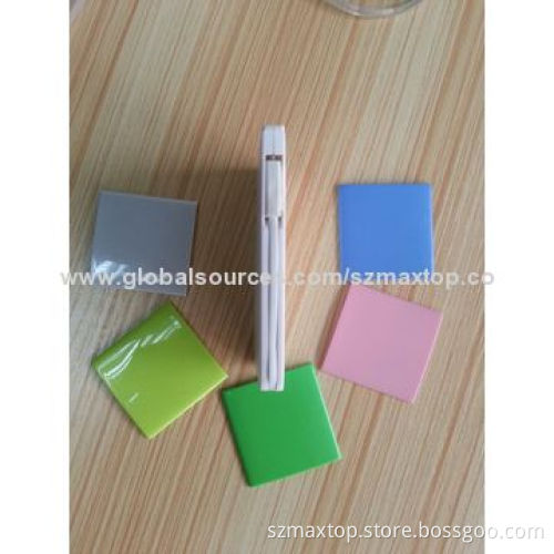 1,500mAh Fashionable Portable Mobile Power Bank with Dual USB Port